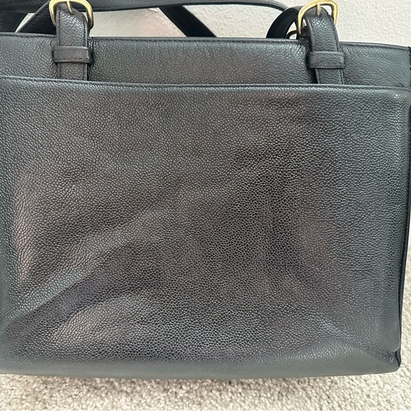 Large Chanel Timeless Black Caviar Tote Bag 24k Gold Hardware - Picture 8 of 12